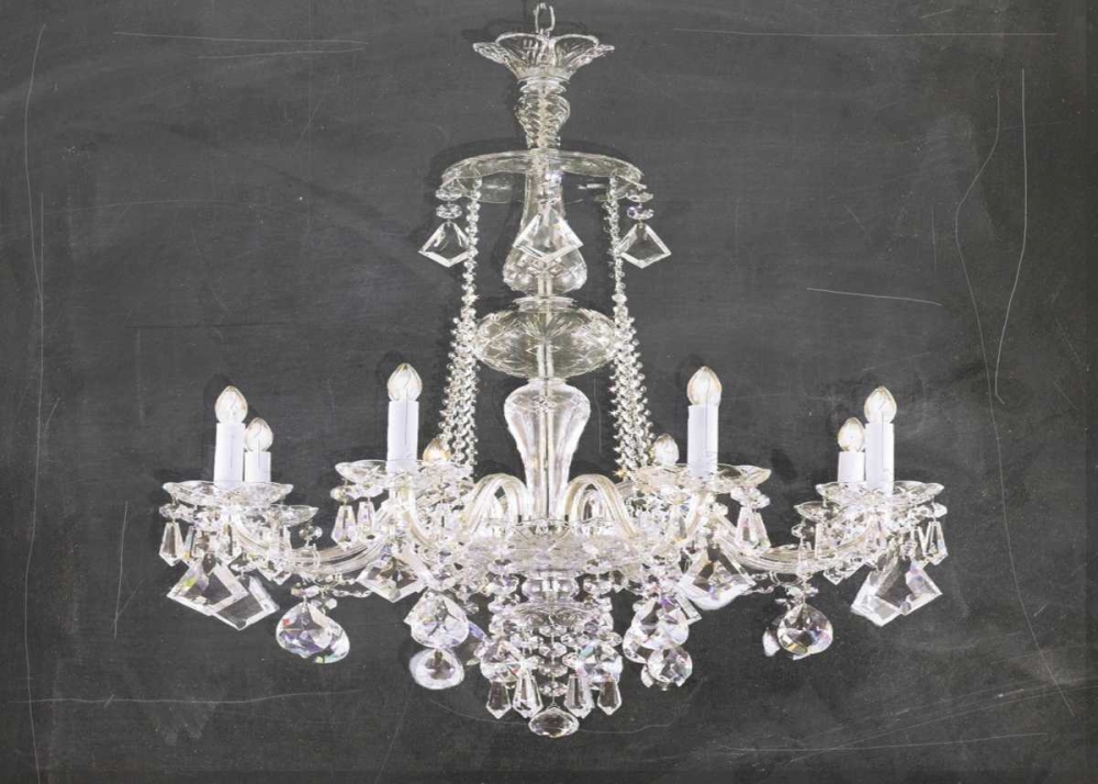 Chandelier classico art print by Anne Waltz for $57.95 CAD