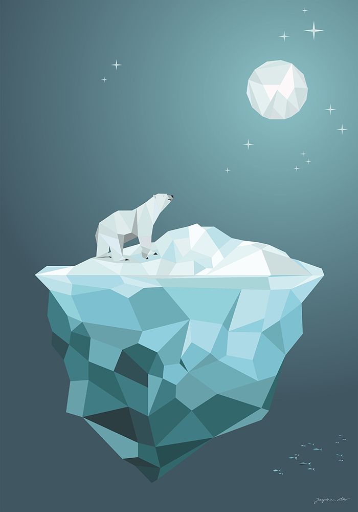 Eismond art print by Josephine Laer for $57.95 CAD