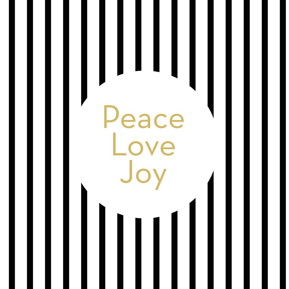 Peace Love and Joy art print by Linda Woods for $63.95 CAD