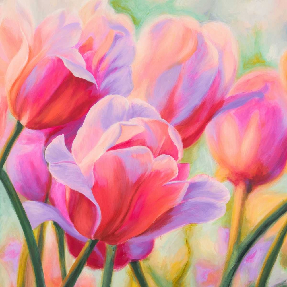 Tulips in Wonderland I art print by Cynthia Ann for $57.95 CAD
