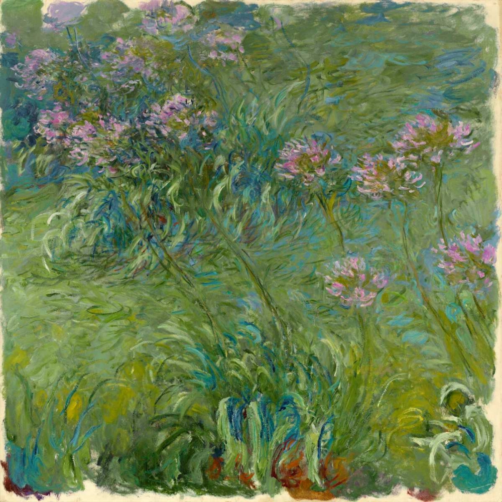 Agapanthe art print by Claude Monet for $57.95 CAD