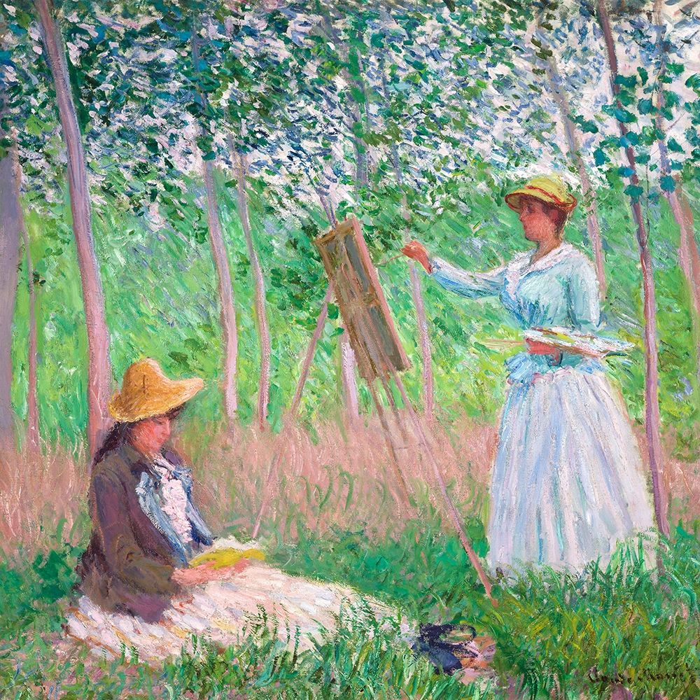 In the Woods at Giverny art print by Claude Monet for $57.95 CAD