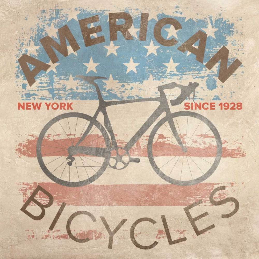 American Bikes art print by Skip Teller for $57.95 CAD
