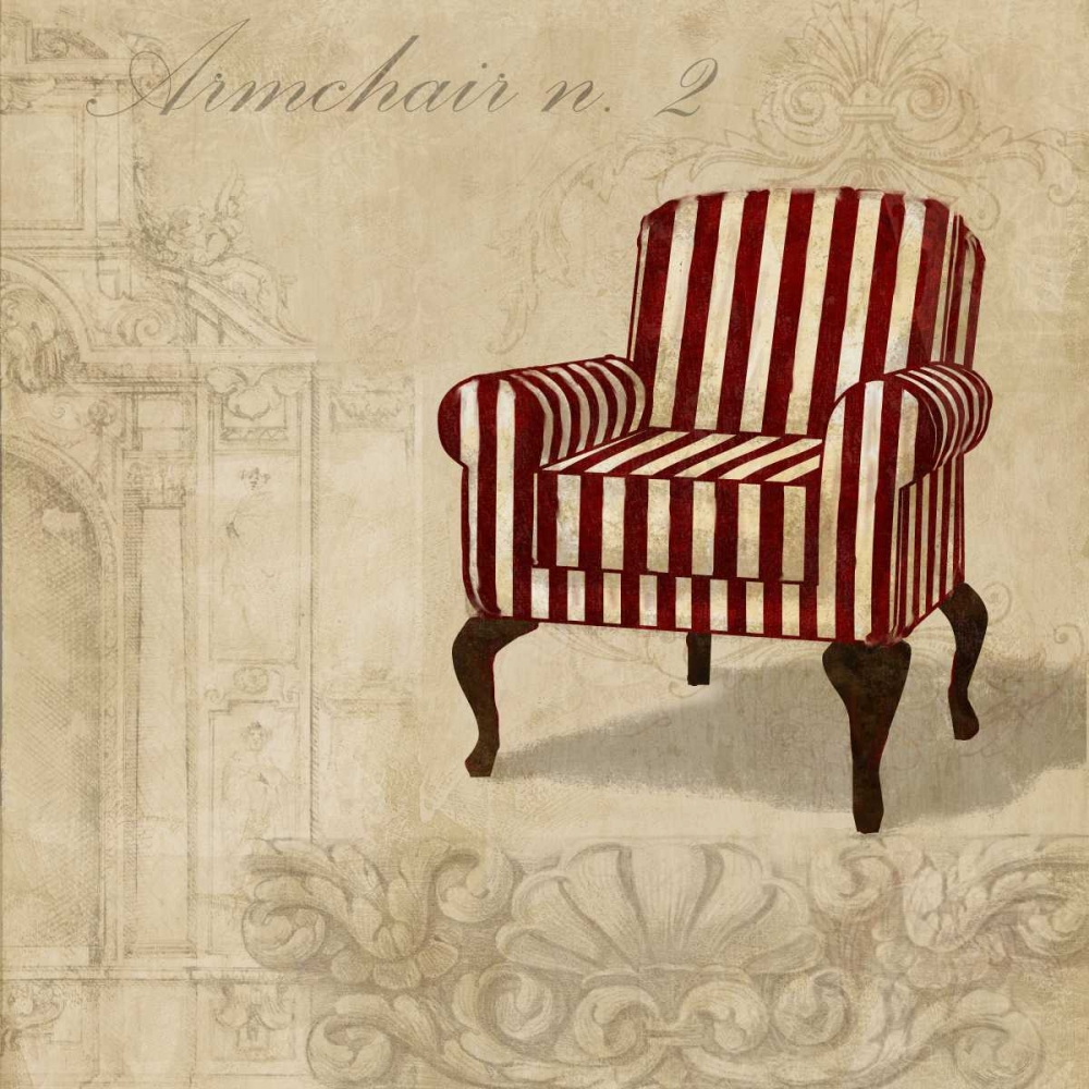 Armchair n. 2 art print by Remy Dellal for $57.95 CAD