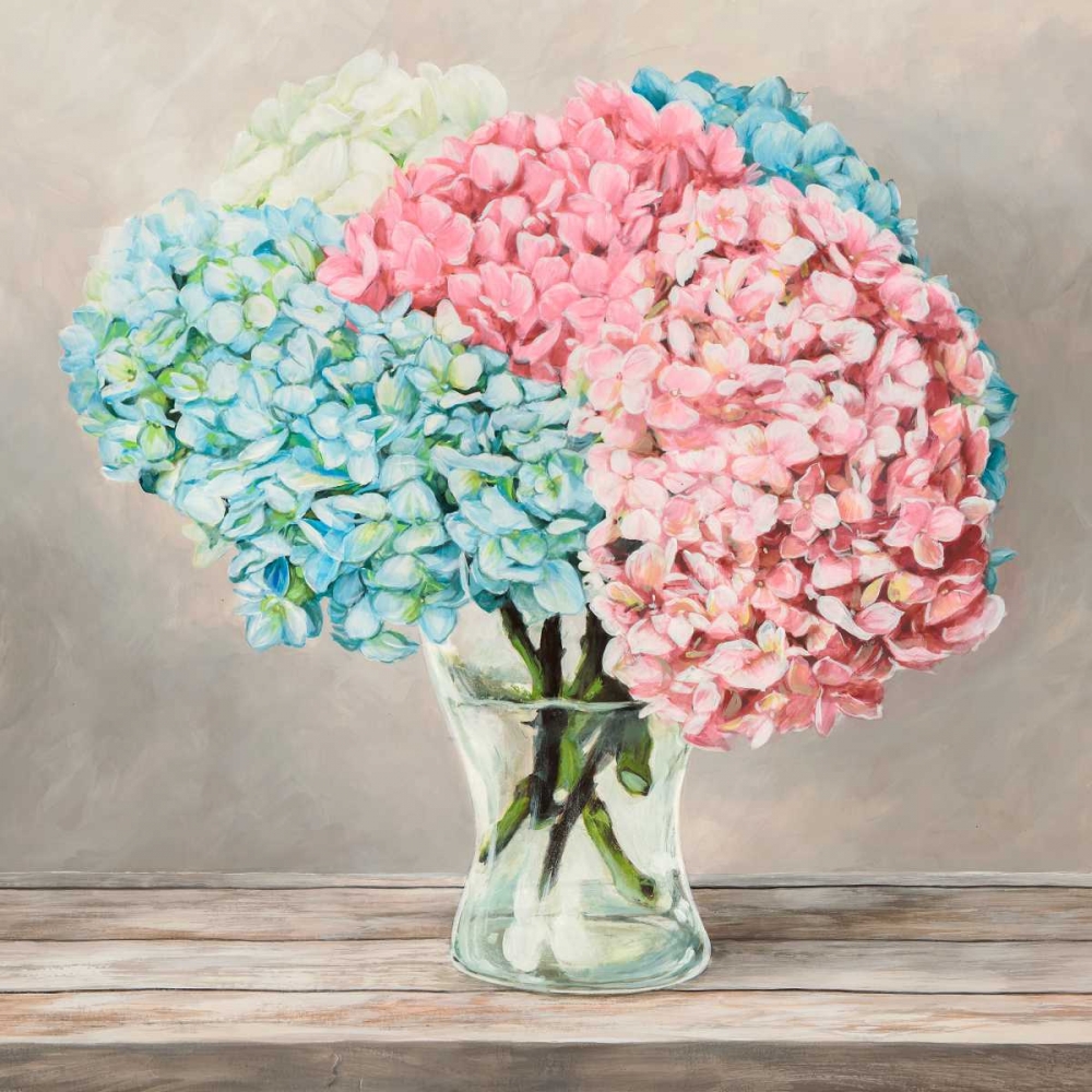 Fleurs et Vases Blanc II art print by Remy Dellal for $57.95 CAD