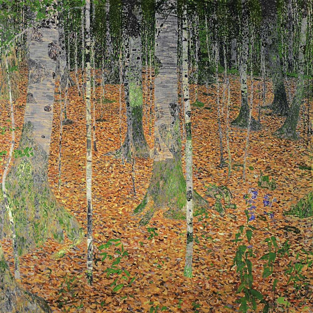 The Birch Wood art print by Gustav Klimt for $57.95 CAD