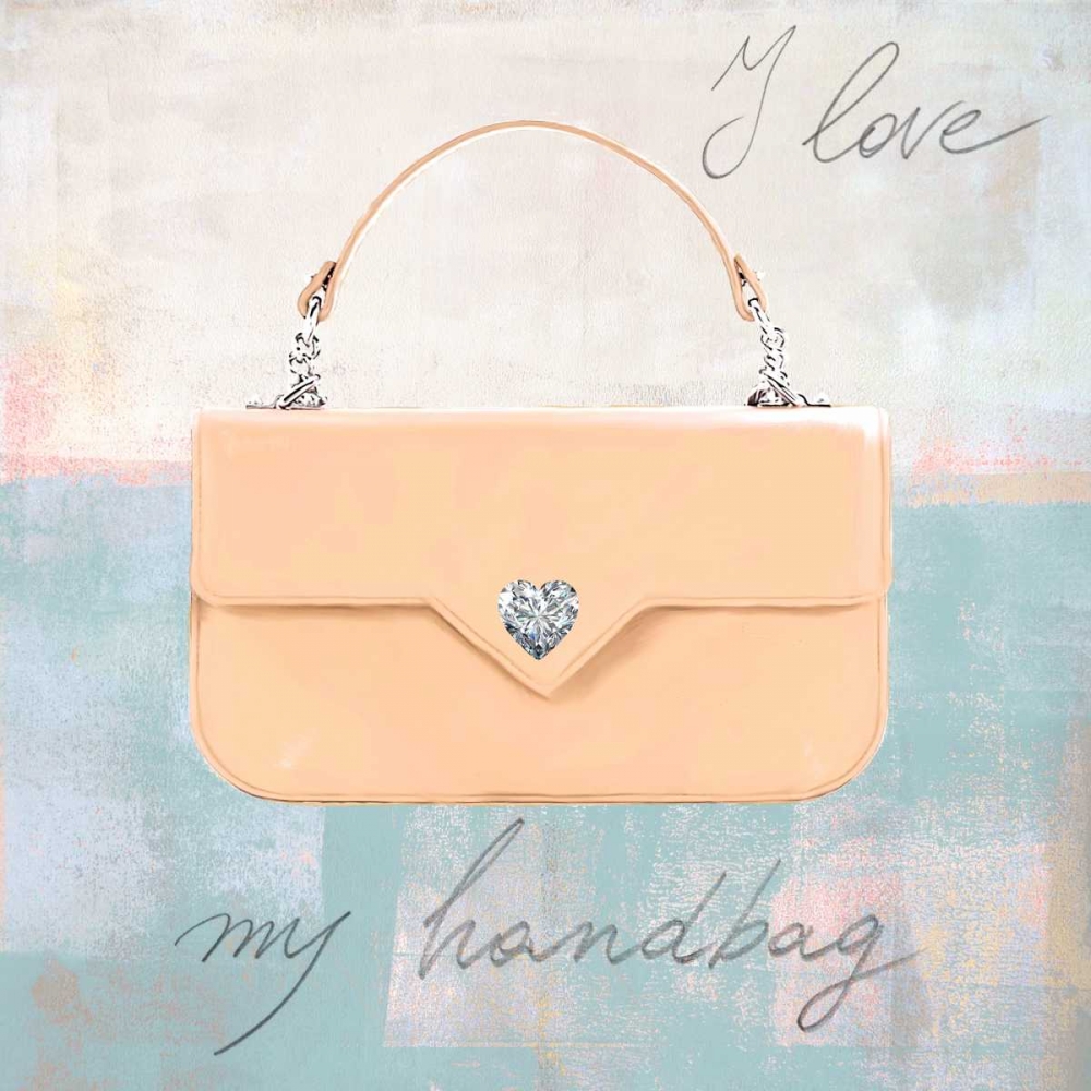 I Love my Handbag art print by Michelle Clair for $57.95 CAD