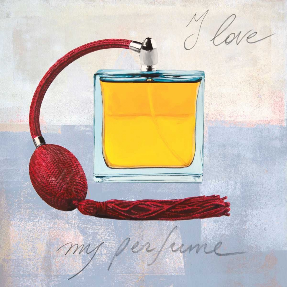 I Love my Parfume art print by Michelle Clair for $57.95 CAD
