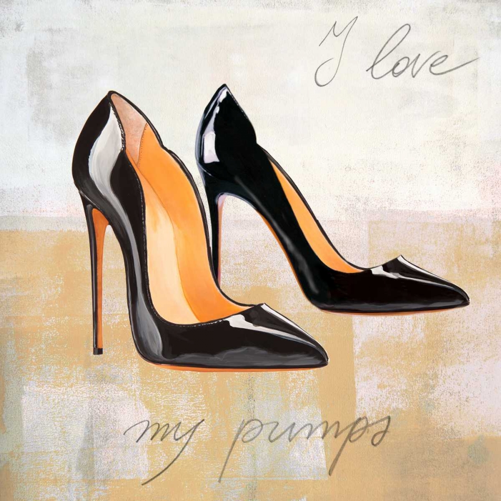 I Love my Pumps art print by Michelle Clair for $57.95 CAD