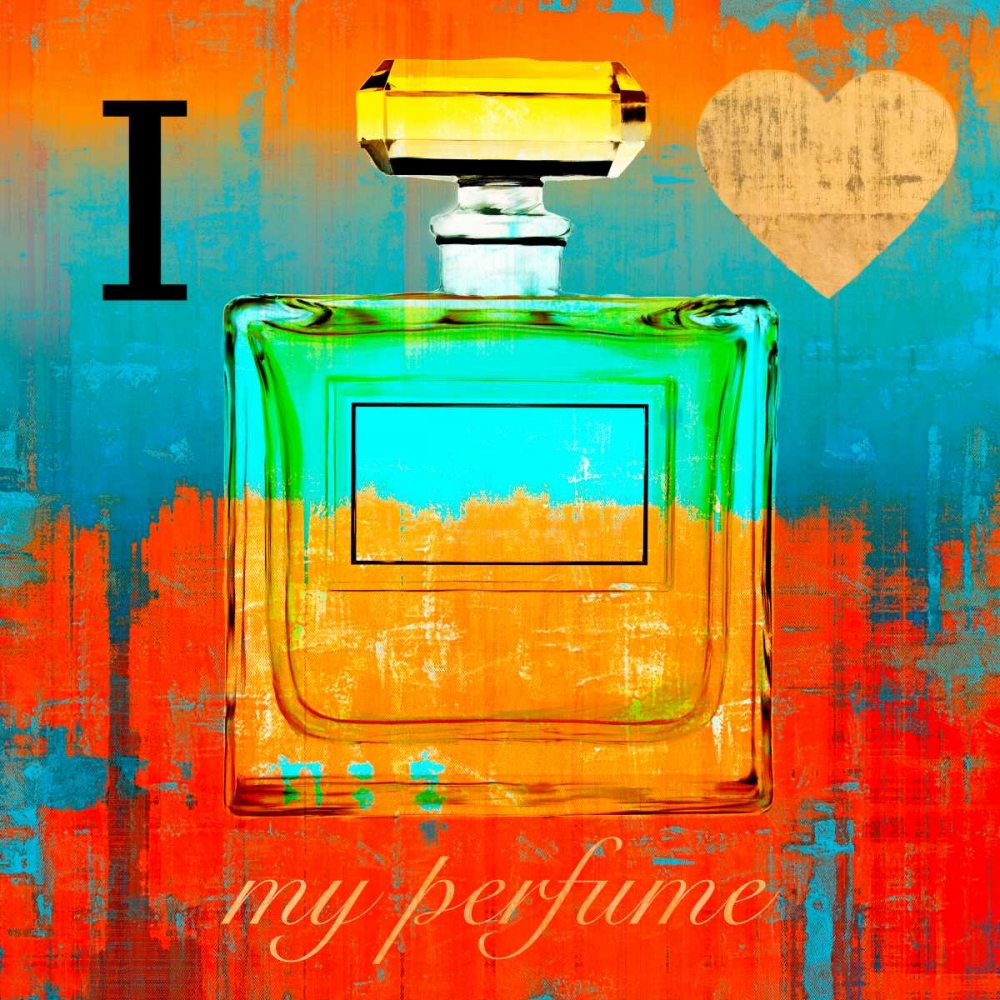 I Love my Perfume art print by Michelle Clair for $57.95 CAD