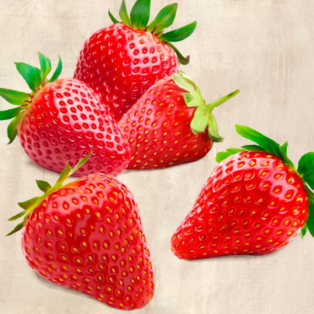 Strawberries art print by Remo Barbieri for $57.95 CAD