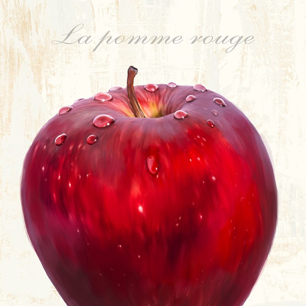 La pomme rouge art print by Remo Barbieri for $57.95 CAD