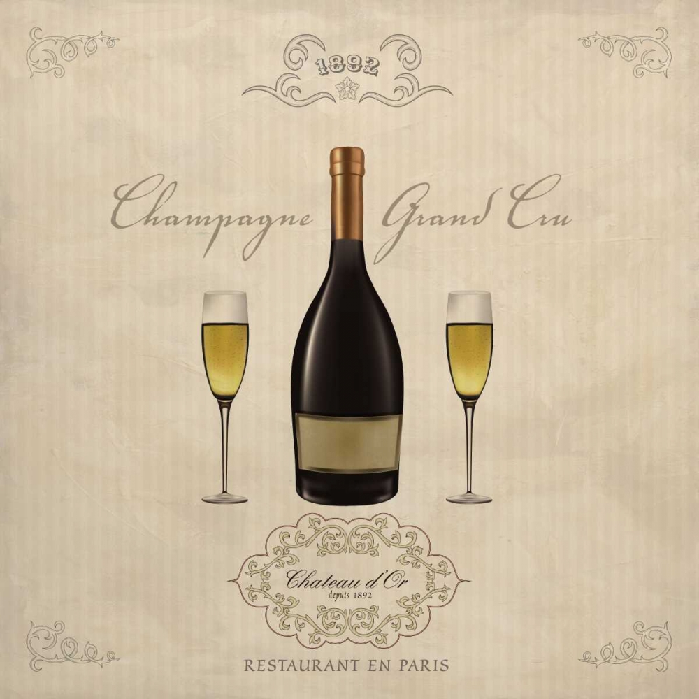 Champagne Grand Cru art print by Sandro Ferrari for $57.95 CAD