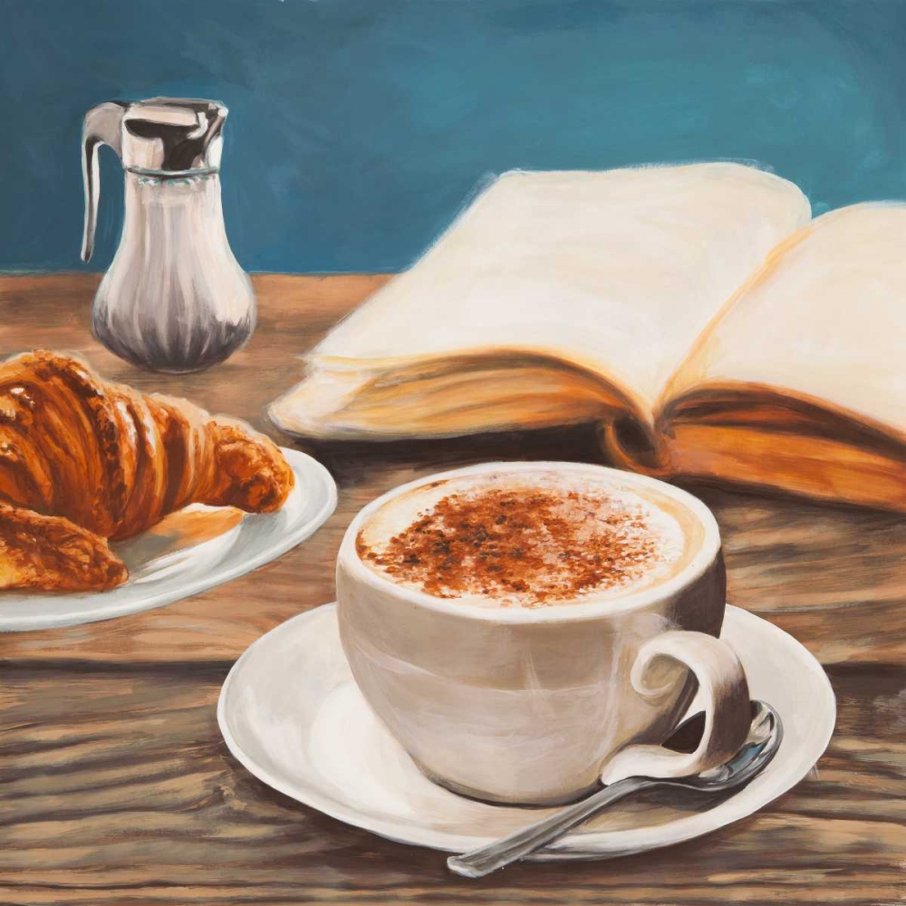 Cappuccino and Book art print by Sandro Ferrari for $57.95 CAD