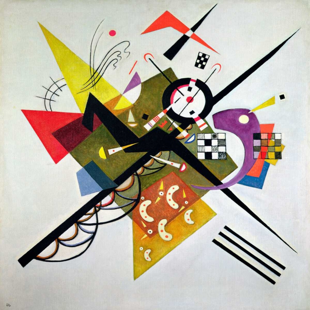 On White II art print by Wassily Kandinsky for $57.95 CAD