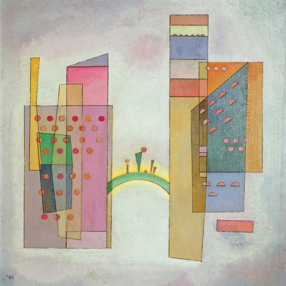The Bridge art print by Wassily Kandinsky for $57.95 CAD