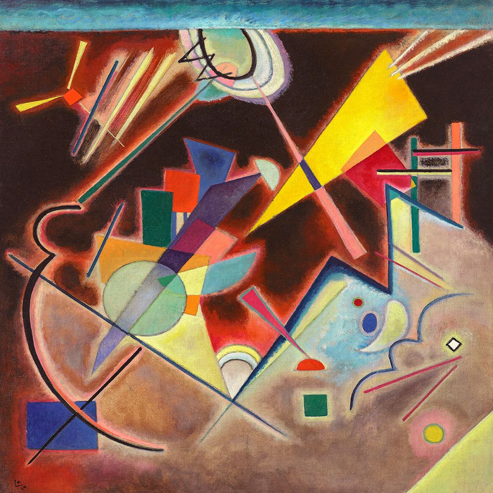 Deep Brown art print by Wassily Kandinsky for $57.95 CAD