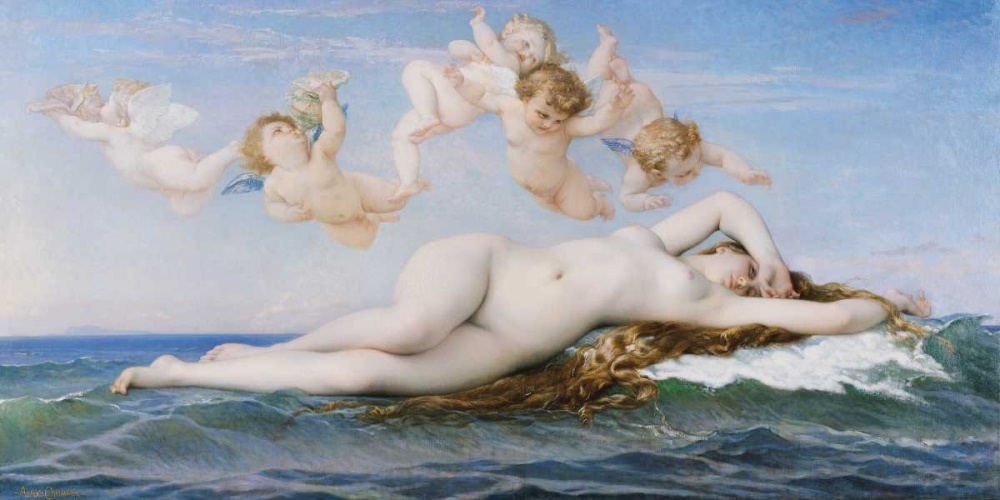 The Birth of Venus art print by Alexandre Cabanel for $57.95 CAD