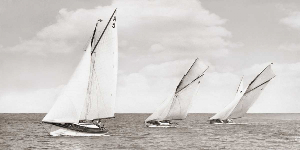 Sloops racing, 1926 art print by Anonymous for $57.95 CAD