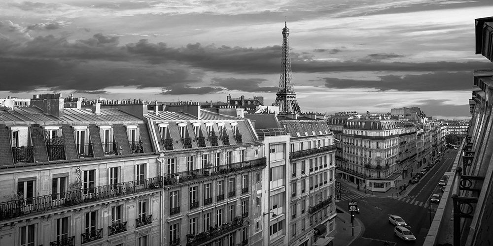 Morning in Paris (BW) art print by Pangea Images for $57.95 CAD