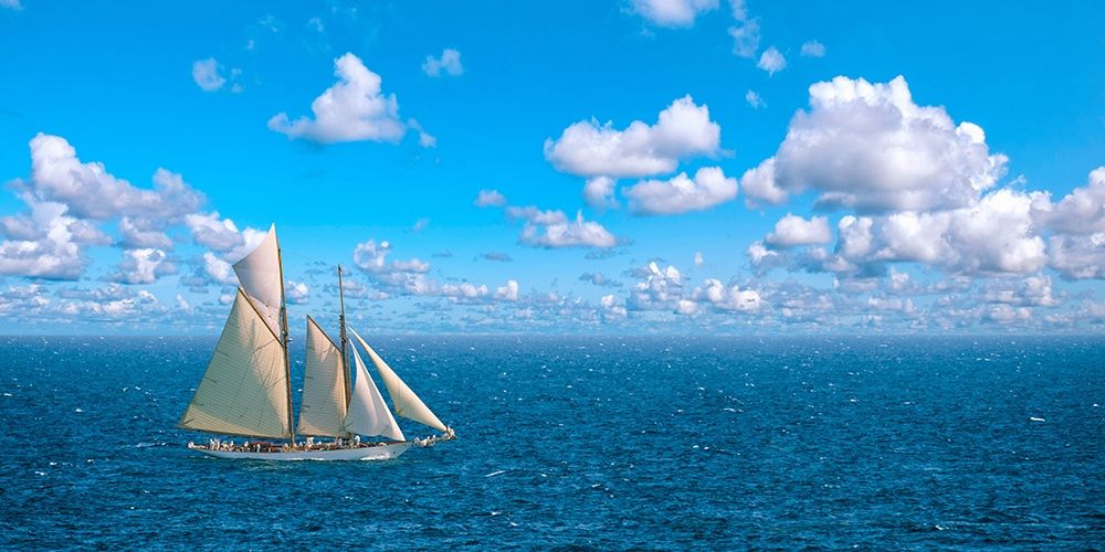 Ocean Sailing art print by Pangea Images for $57.95 CAD