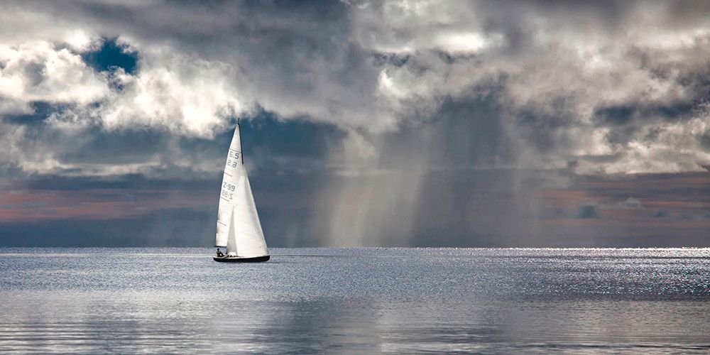 Sailing on a Silver Sea art print by Pangea Images for $57.95 CAD