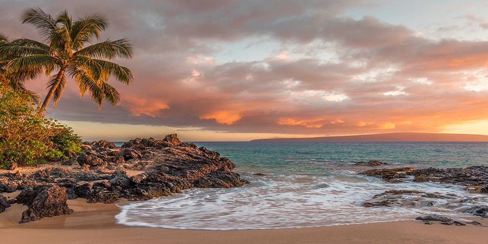 Sunset on a Tropical Beach art print by Pangea Images for $57.95 CAD