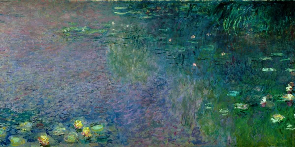 Morning (detail II) art print by Claude Monet for $57.95 CAD