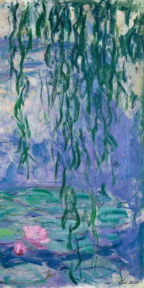Waterlilies III art print by Claude Monet for $57.95 CAD