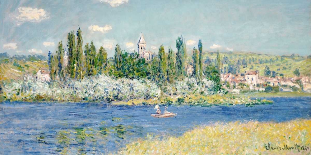 Vetheuil art print by Claude Monet for $57.95 CAD
