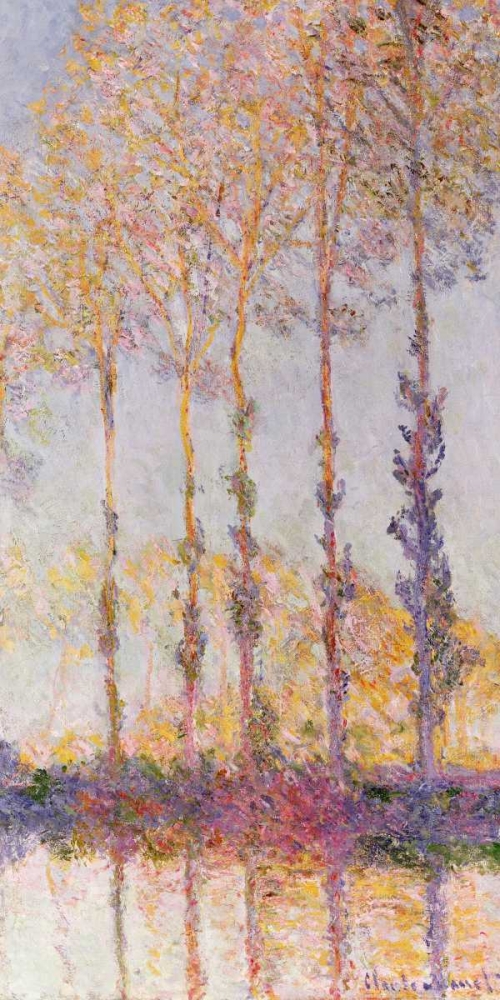 Poplars on the Banks of the Epte art print by Claude Monet for $57.95 CAD