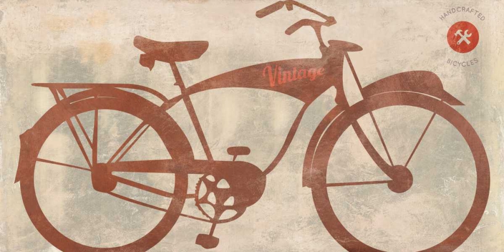 Vintage Bike art print by Skip Teller for $57.95 CAD