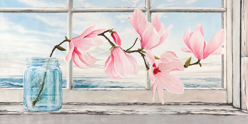 Magnolia art print by Remy Dellal for $57.95 CAD