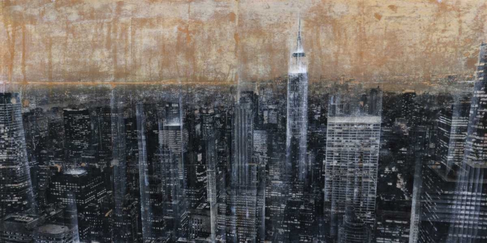 NYC Aerial 3 art print by Dario Moschetta for $57.95 CAD