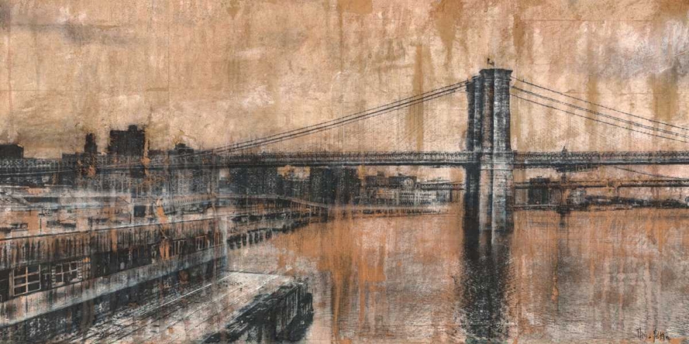 Brooklyn Bridge 1 art print by Dario Moschetta for $57.95 CAD