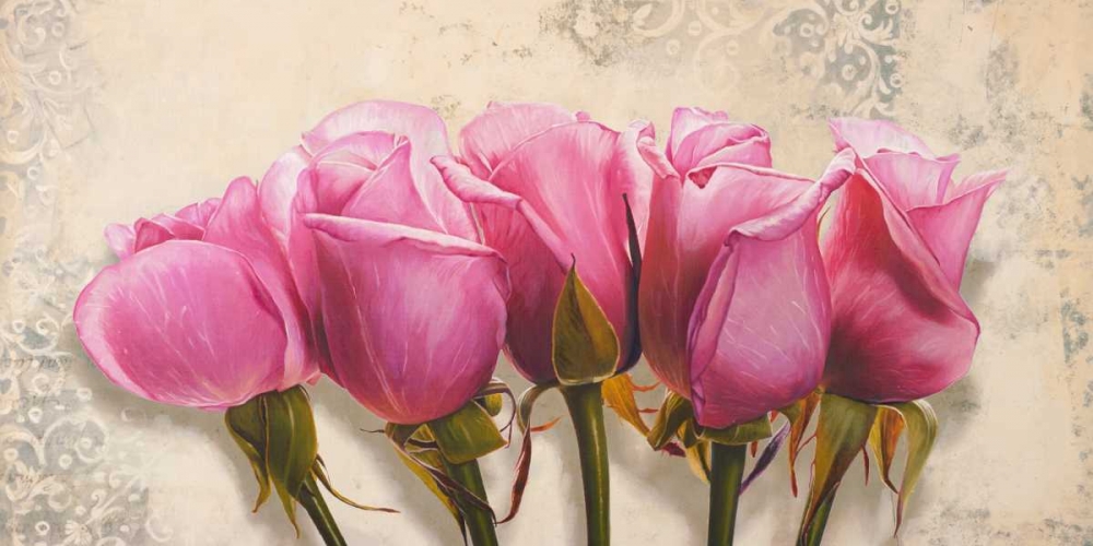 Royal Roses art print by Elena Dolci for $57.95 CAD