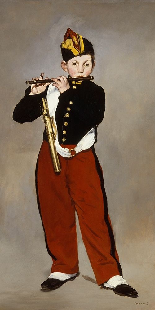 The Young Flautist art print by Edouard Manet for $57.95 CAD