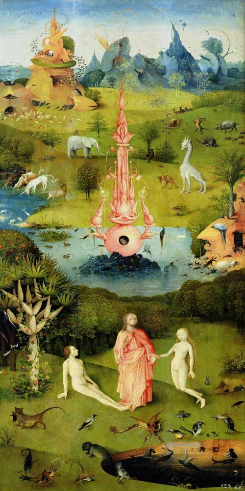 The Garden of Earthly Delights I art print by Hieronymus Bosch for $57.95 CAD