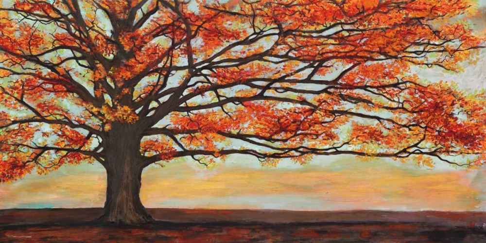 Red Oak art print by Jan Eelder for $57.95 CAD