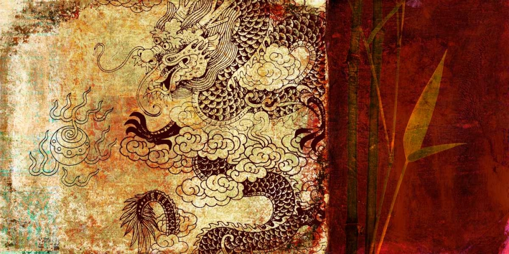 Year of the Dragon art print by Joannoo for $57.95 CAD