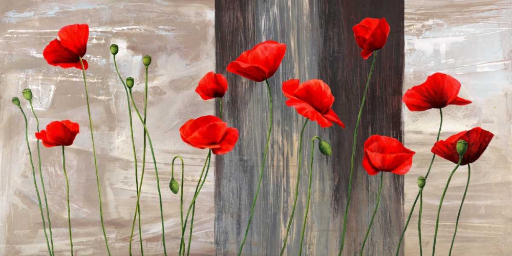 Country Poppies art print by Jenny Thomlinson for $57.95 CAD
