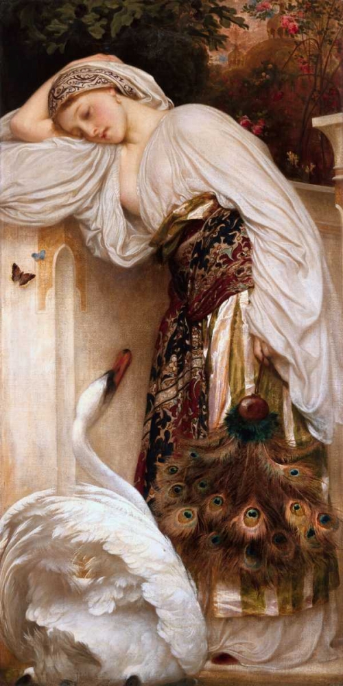 Odalisque art print by Frederic Leighton for $57.95 CAD