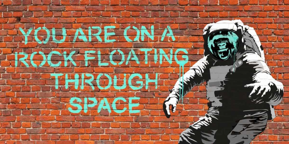 Floating Through Space art print by Masterfunk collective  for $57.95 CAD