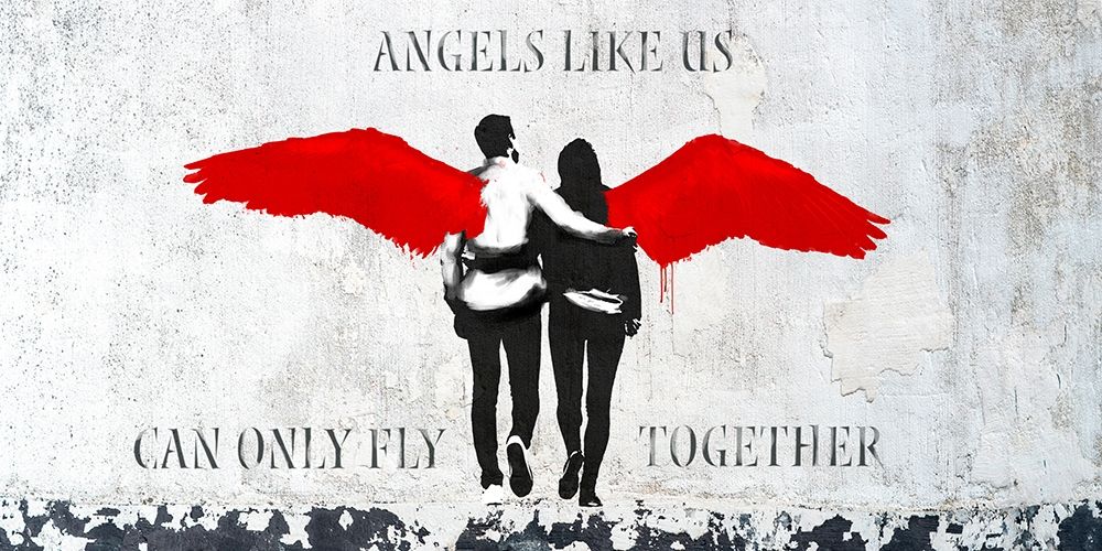 Angels Like Us art print by Masterfunk Collective for $57.95 CAD