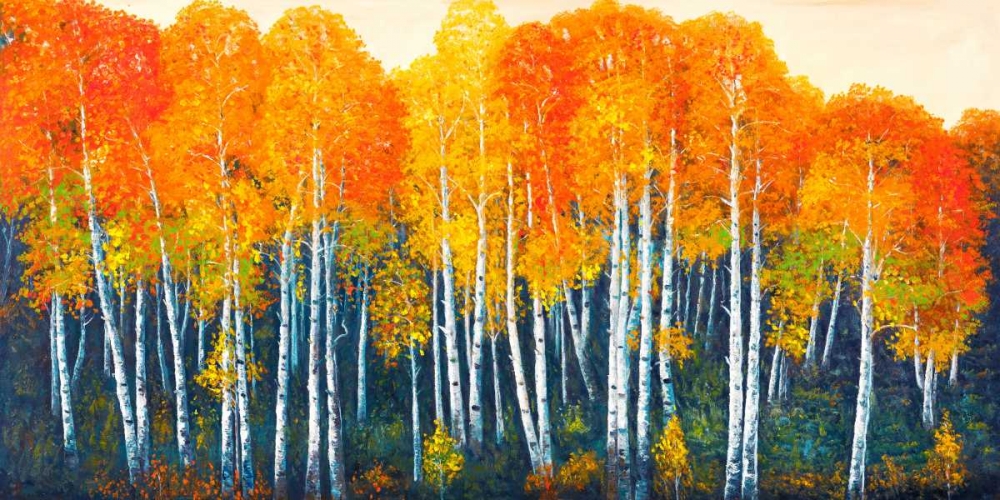 Bosco dâ€™autunno art print by Angelo Masera for $57.95 CAD