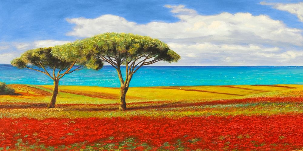 Mediterraneo (detail) art print by Angelo Masera for $57.95 CAD