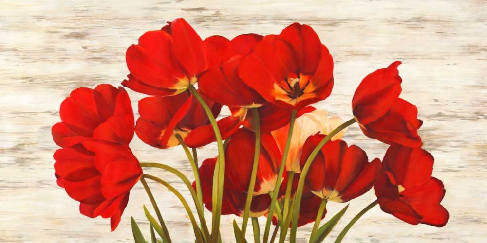 French Tulips art print by Serena Biffi for $57.95 CAD