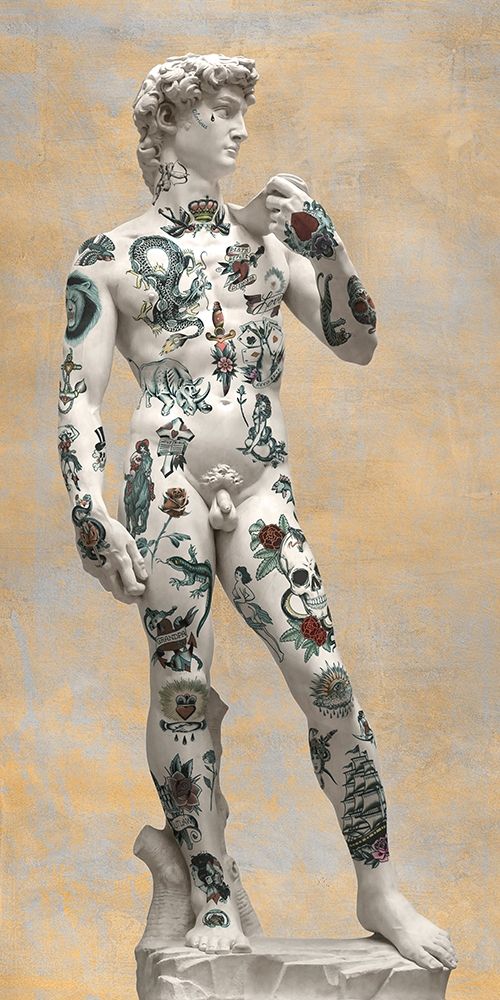 Stattoo I â€“ David art print by Steven Hill for $57.95 CAD