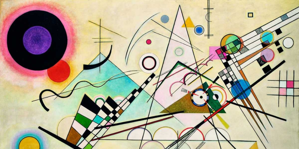 Composition VIII (detail) art print by Wassily Kandinsky for $57.95 CAD