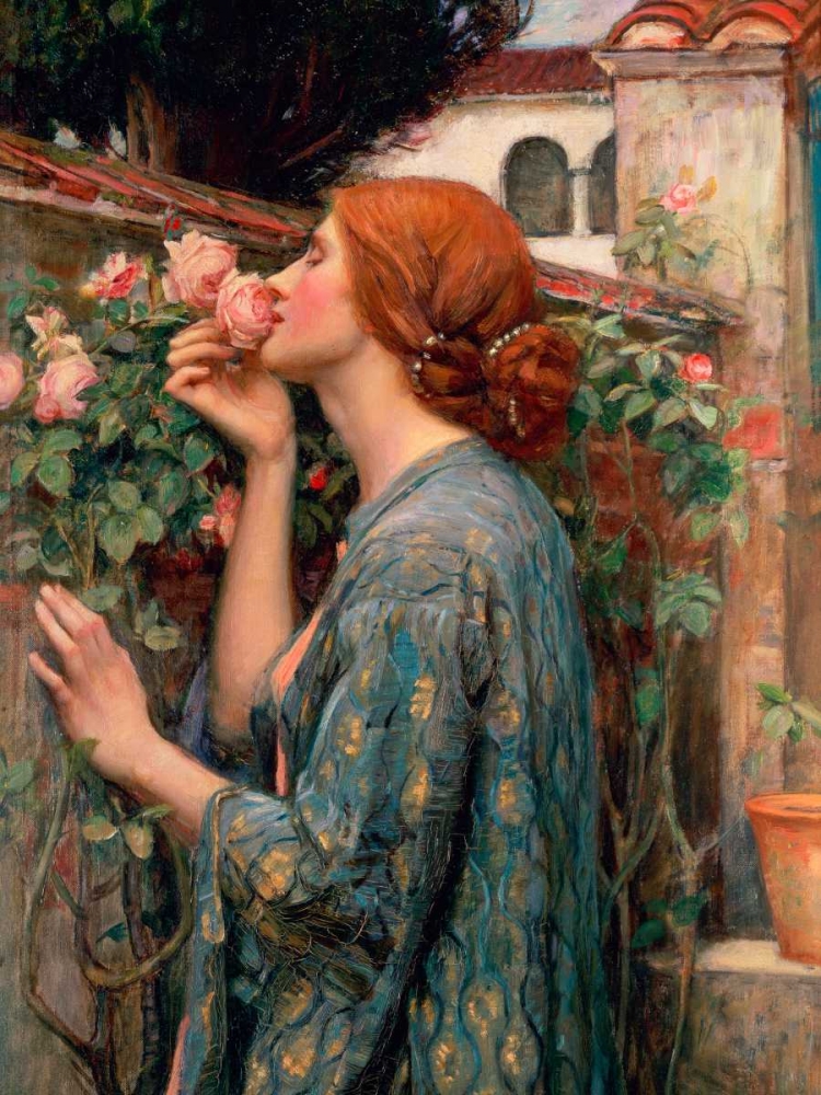 The Soul of the Rose  art print by John William Waterhouse for $57.95 CAD